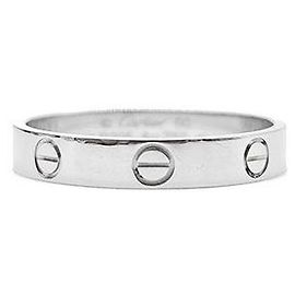 Anillo Cartier Love Small Oro Blanco Blanco