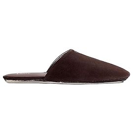 Dior Indy Mule Deep Brown Suede Calfskin Brown
