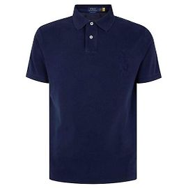 Ralph Lauren Custom Slim Fit Hemd mit besticktem Pony Blau