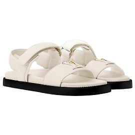 Louis Vuitton Mare Comfort Sandale Ecru White Weiß