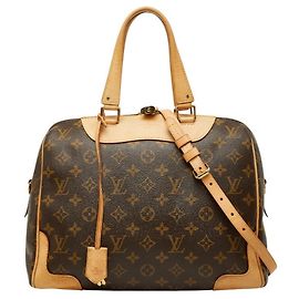 Louis Vuitton Monogram Retiro Handtasche Braun