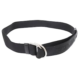 Prada 2CN007 Black Ring Belt Black