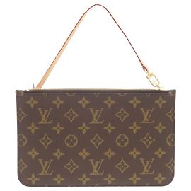 Pochette Louis Vuitton Neverfull Marron Monogramme