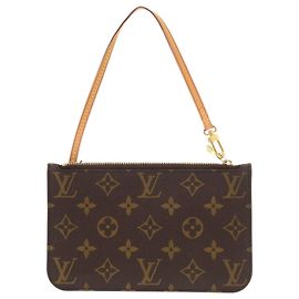 Louis Vuitton Neverfull Pouch in Fuchsia Monogram Fuschia Monogramm