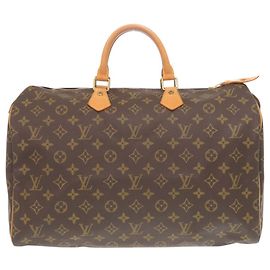 Louis Vuitton Speedy 40 Monogram Handtasche Braun Monogramm