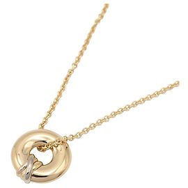 Colar Cartier Trinity Thread Dourado