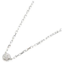 Colar Cartier d'Amour em ouro branco 18K com diamante Dourado