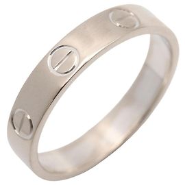 Cartier Mini Love Ring in 18K Weißgold Golden