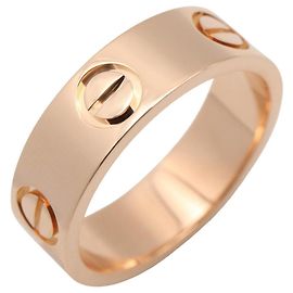 Cartier Love Ring in 18K Roségold Golden
