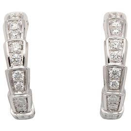 Bulgari Orecchini a mezzo cerchio Bvlgari Serpenti Diamond Argento Altro
