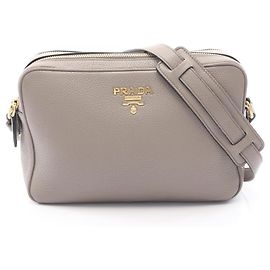 Prada VITELLO PHENIX Shoulder Bag/Handbag Beige
