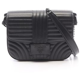 Borsa a tracolla Prada Diagram Nero
