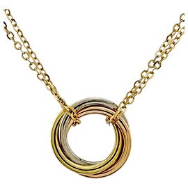 Collar Cartier Sweet Trinity en oro amarillo de 18K Otro