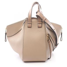 Sac Loewe Hammock Small - Sac à main 2-Way Beige