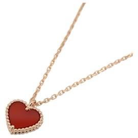 Collar Sweet Heart Van Cleef & Arpels Roja Dorado
