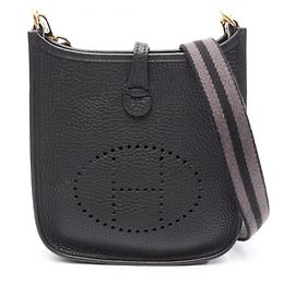 Hermès Borsa a tracolla Hermes Evelyne Amazon TPM Nero