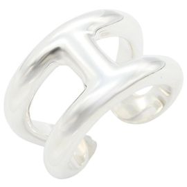 Anillo Hermès Osmos PM de plata Plata