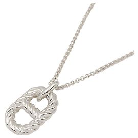 Hermès Colar Hermes Chaine d'Ancre Area II Twist GM Prata