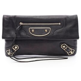 Sac Balenciaga Classic Envelope Second Bag Noir