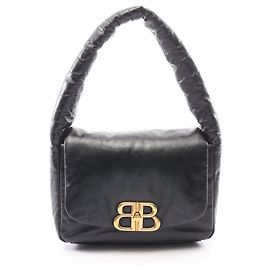 Bolsa Sling Balenciaga Monaco Preto