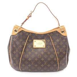 Borsa a tracolla Louis Vuitton Galliera PM Monogram Marrone