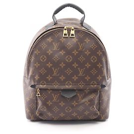 Sac à dos Louis Vuitton Palm Springs MM Marron Noir