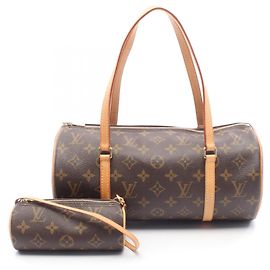 Sac à main Louis Vuitton Papillon 30 Marron