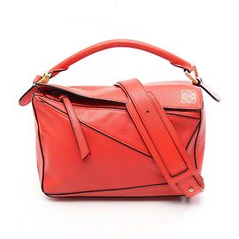 Sac Loewe Puzzle Small Rouge