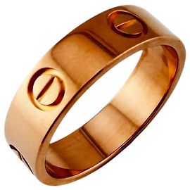 Cartier Love Ring in 18K Roségold Golden