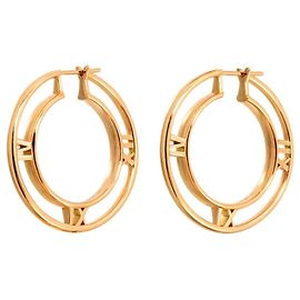 Orecchini Tiffany & Co. Atlas Medallion in oro rosa 18K Altro