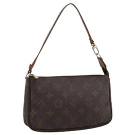 LOUIS VUITTON Monogram Pochette Accessoires Pouch M51980 LV Auth bs36505 Monogramma