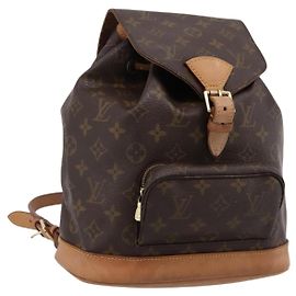 LOUIS VUITTON Monogram Montsouris MM Backpack M51136 LV Auth ka5636 Monogram