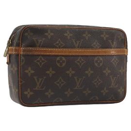 LOUIS VUITTON Monogram Compiegne 23 Clutch Bag M51847 LV Auth 195039 Monogramm