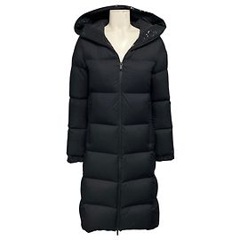 Moncler Black Arredoun Long Down Puffer Coat Black