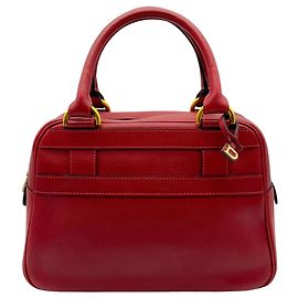 Borsa Parole Delvaux in pelle rossa Rosso