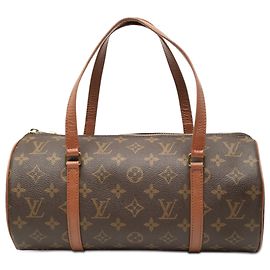 Sac à main Louis Vuitton Monogram Papillon 30 Marron Marron