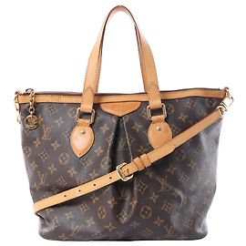 Bolsa Louis Vuitton Palermo Monogram PM em marrom Marrom