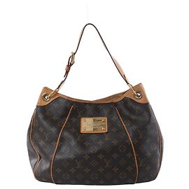 Bolsa de ombro Louis Vuitton Monogram Galliera PM em marrom Marrom
