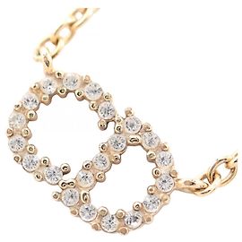 Collier Christian Dior Clair D Lune Doré Autre