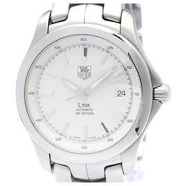 TAG HEUER Link Stainless Steel Automatic Mens Watch WJF2111 Other