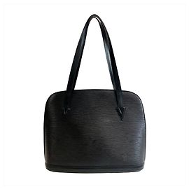 Sac à épaule Louis Vuitton Lussac Noir