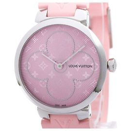 Louis Vuitton Tambour Steel Quartz Damenuhr Andere