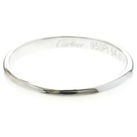 Cartier 1895 Wedding Band Ring Silvery