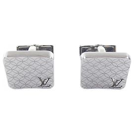 Abotoaduras Louis Vuitton Champs-Élysées M65043 Prata