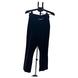 & Other Stories Pantalon noir à boucle dorée Noir