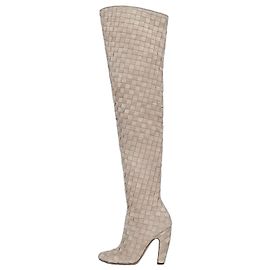 NWOB Bottega Veneta Suede Over-the-Knee Boots - EU 40 Pre-owned Other