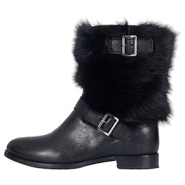 Prada Black Leather Boots - EU 39.5 Pre-owned Other