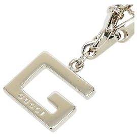 Cinturón de cadena Gucci G-logo Plata