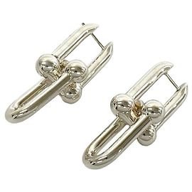 Tiffany & Co Tiffany HardWear Large Link Earrings Silvery
