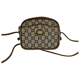 Borsa a tracolla mini pouch GUCCI Vintage Marrone